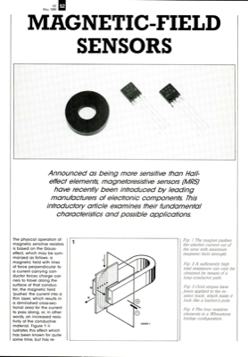 Magnetic field sensors