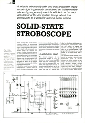 Solid-state stroboscope