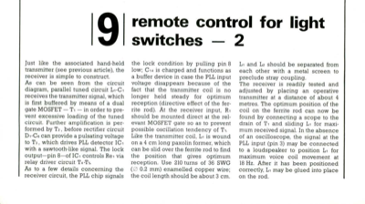 Remote control for light switches 2