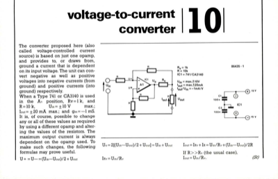 Voltage-to-current converter