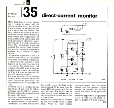 Direct-current monitor
