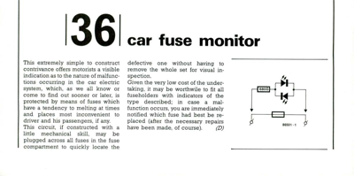car fuse monitor