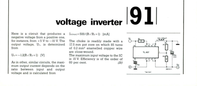 Voltage inverter