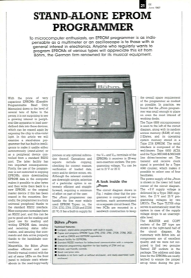 Stand-Alone Eprom Programmer