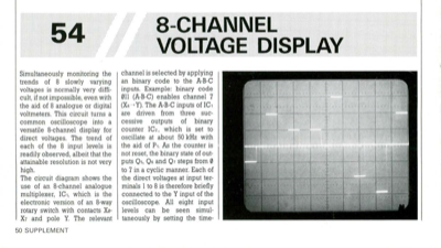 8-Channel Voltage Display