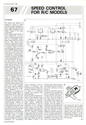 Speed Control For R/C Models