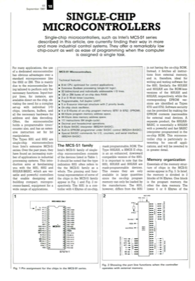 Single-Chip Microcontrollers