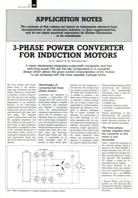 3-Phase Power Converter For Induction Motors