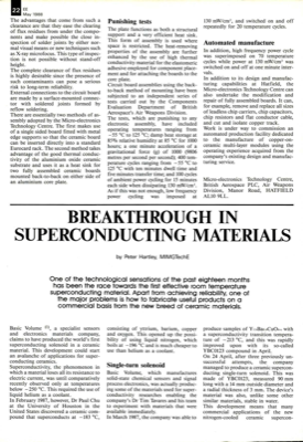 Breakthrough In Superconducting Materials
