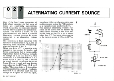 Alternating Current Source