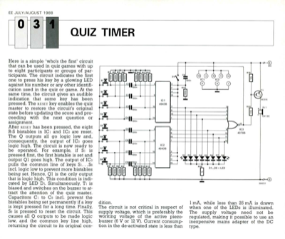 Quiz Timer