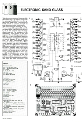 Electronic Sand-Glass