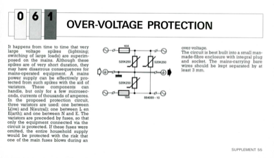 Over Voltage Protection
