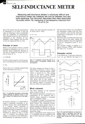 Self-Inductance Meter