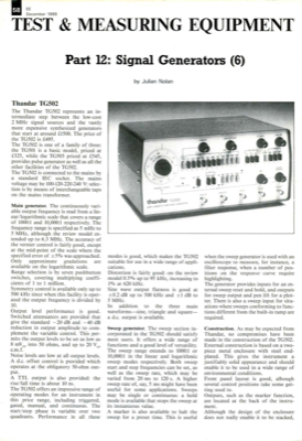 Test & Measuring Equipment Part 12: Signal Generators (6)