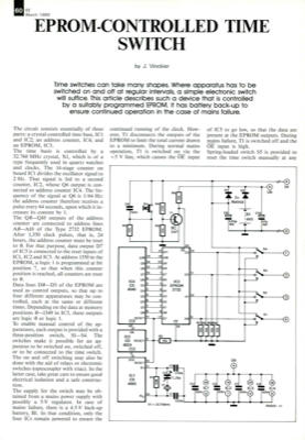 Eprom-Controlled Time Switch