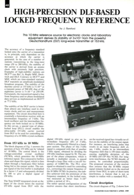 High-Precision Dlf-Based Locked Frequency Reference