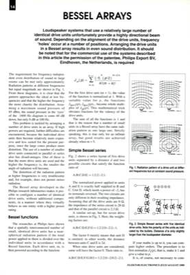 Bessel Arrays