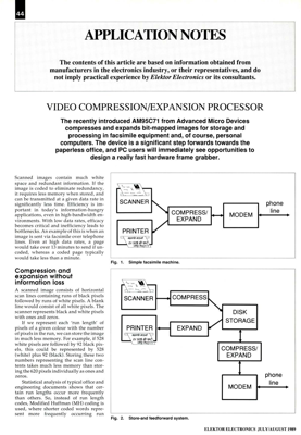 Video Compression/Expansion Processor