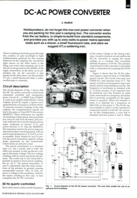 Dc-Ac Power Converter