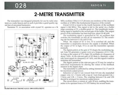 2-Metre Transmitter
