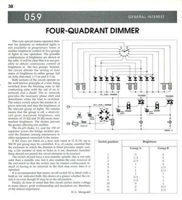 Four-Quadrant Dimmer
