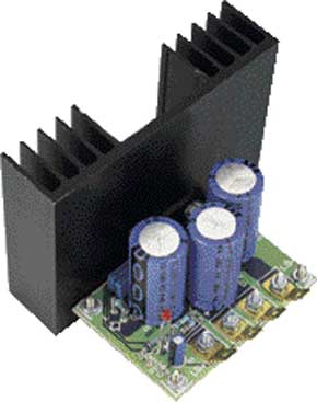 One-IC audio power amplifier