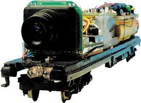 Camera on Model Train