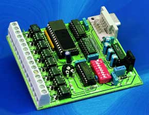 8 Channel D/I Card for RS232