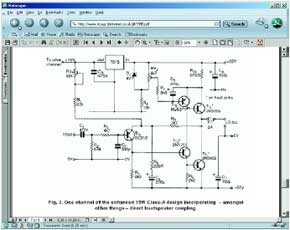 Audio Power Amps on the Internet