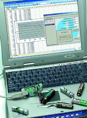 Simple Rechargeable AA Cell Characteriser