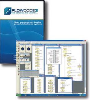 Flowcode version 3 for E-blocks