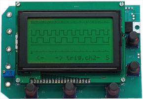 Four-channel logic analyser