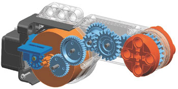 New Lego MINDSTORMS NXT Motor Block