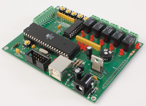 A development board with a software-defined USB interface