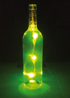 Lamp in a Wine Bottle