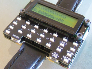 µWatch: return of the scientific calculator watch