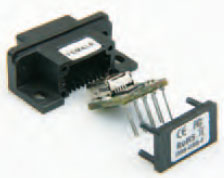 USB port from a 9-pin Sub-D connector