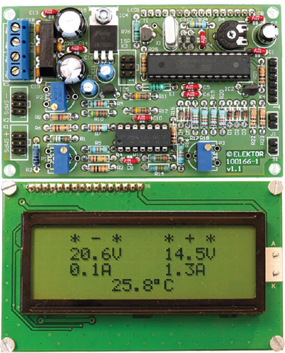 Dual Voltage/Current Display