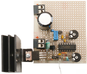 LED the Sun Shine: 50-W Power LED with Dimmer Circuit