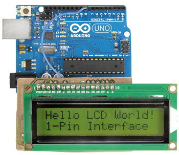 Single Wire LCD Interface