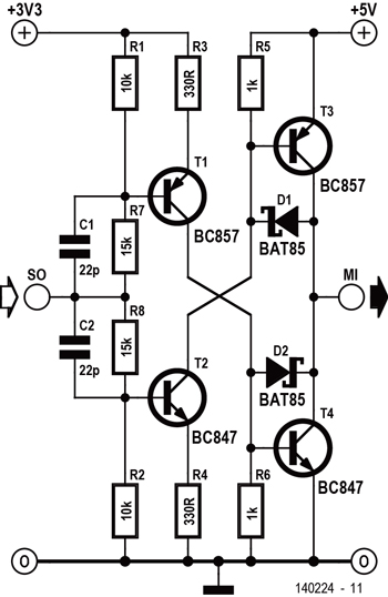 Tristate Level Shifter