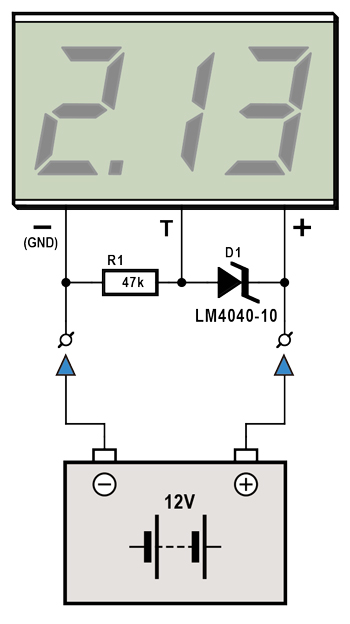 Cheap Accurate 12-V Battery Monitor