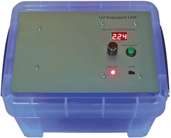 UV Exposure Unit with PIC-based Timer 