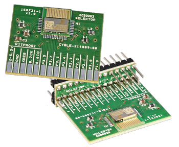 A PSoC BLE Module in a Breadboard-friendly L-board Format