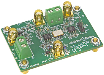 FPGA-DSP Board for Narrowband SDR