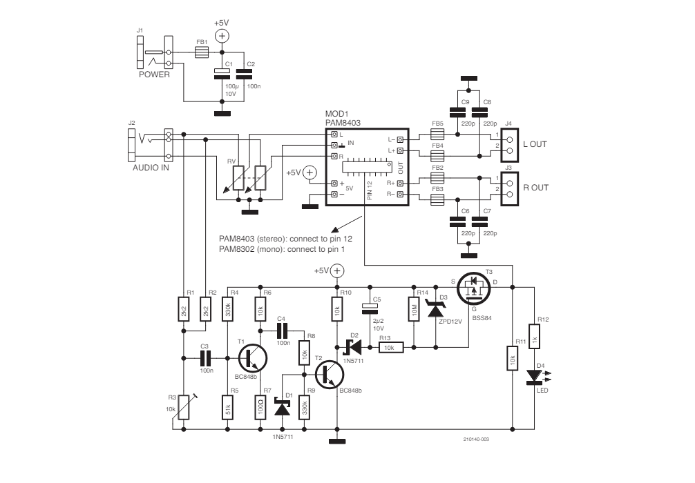 Sound Activated Switch for Amplifiers