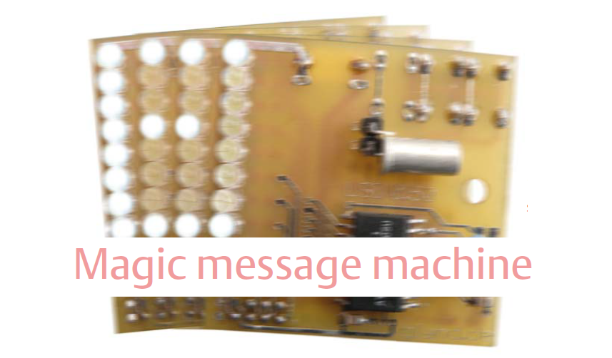 AlphaLED Shaker: A Magic Message Machine