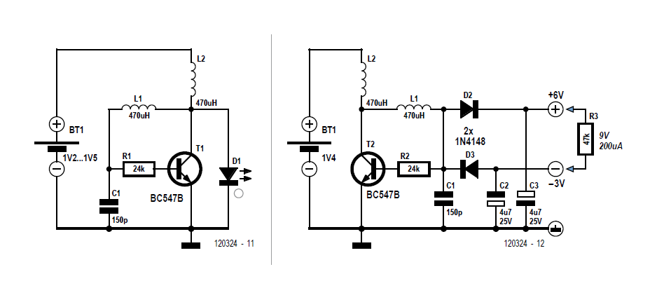 One-Transistor Voltage Converter