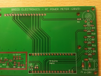 PCB as delivered by Seeed Studio